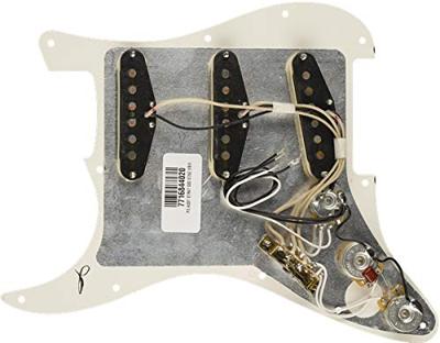 Fender Pre-Wired Strat PG Original &apos;57/&apos;62 SSS Parchment