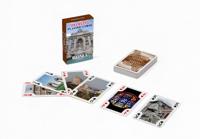 Dal Negro speelkaarten Roma karton bruin 56-delig - thumbnail