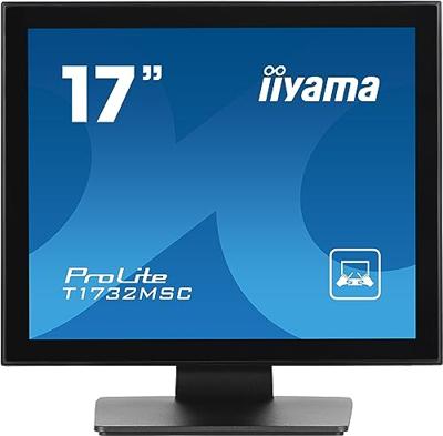 Iiyama ProLite T1732MSC-B1SAG Touchscreen monitor Energielabel: E (A - G) 43.2 cm (17 inch) 1280 x 1024 Pixel 5:4 5 ms HDMI, DisplayPort, VGA, Audio-Line-out