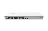 Mikrotik CRS326-24G-2S+RM L2 Gigabit Ethernet (10/100/1000) Power over Ethernet (PoE) Grijs netwerk- - thumbnail