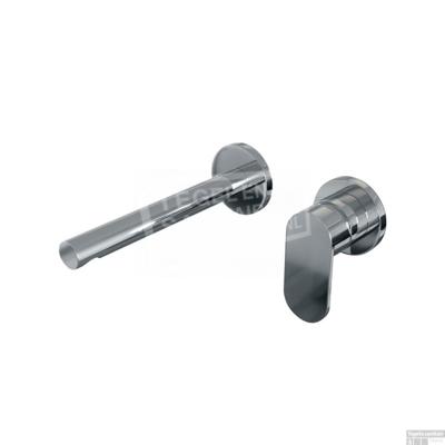 Chrome Edition inbouw wastafelmengkraan, rechte uitloop, rozetten C1 chroom