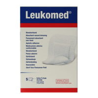 Leukomed Wondverband 7.2 x 5cm steriel 5 Stuks - thumbnail