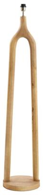 Light & Living Vloerlamp 'Xitta' Mangohout, 135cm, kleur Naturel (excl. kap)