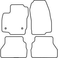 Automatten passend voor Ford B-Max 2012- TMFO557 - thumbnail