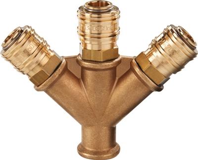 Promat/Tecwerk Verdeler | schroefdraad G 1/2 inch/19,17 mm | IG, 3 koppeling DN 7,2 - 4000351949