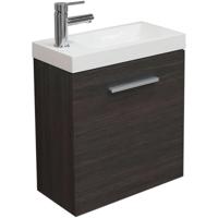 Xellanz Emma Fonteinkastje met Wastafel - 50x25x50cm - Houtnerf Grijs - thumbnail