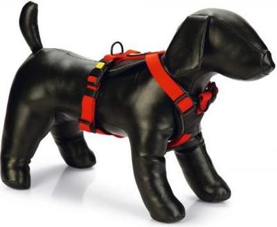 Beeztees Parinca Premium Y-Tuig - Hondentuig - Nylon - Rood