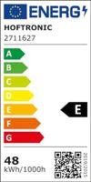 Set van 16 Q-Series LED TL Armaturen 150cm - 48 Watt 5760 Lumen vervangt 192 Watt - 120lm/W - 4000K neutraal wit licht - Gereedschapsloos Koppelbaar - IK08 - IP65 Waterdicht - Tri-proof plafondverlichting - thumbnail