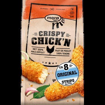 Mora Crispy Chick'n Original 240 g bij Jumbo Mora Crispy Chick'n Original 240 g bij Jumbo