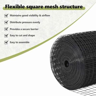 VidaXL Gelaste draadhek grijs 0.8 x 10 m