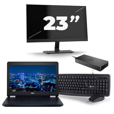 Dell Latitude E5270 - Intel Core i5-6e Generatie - 12 inch - 8GB RAM - 256GB SSD - Windows 11 + 1x 23 inch Monitor Dell Latitude E5270 - Intel Core i5-6e Generatie - 12 inch - 8GB RAM - 256GB SSD - Windows 11 + 1x 23 inch Monitor