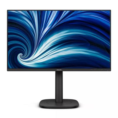 Philips 24B2N3200D 24-inch WUXGA-monitor 100Hz, IPS-paneel, 4ms GtG, adaptieve synchronisatie, hoogteverstelling, luidsprekers, (1920x1200 HDMI 1x 1.4 DP USB-hub) zwart