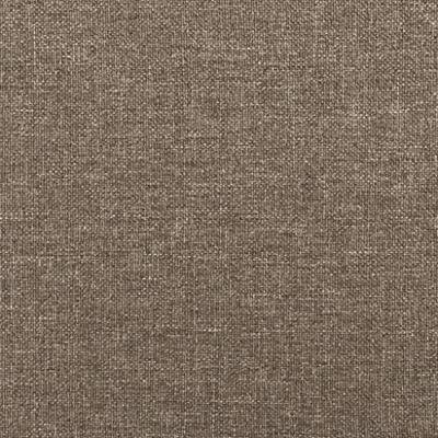 Boxspring met matras stof taupe 120x190 cm