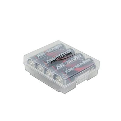 Ansmann Box 4 Batterijbox Aantal cellen: 4 AAA (potlood), AA (penlite) (l x b x h) 67 x 55 x 22 mm Ansmann Box 4 Batterijbox Aantal cellen: 4 AAA (potlood), AA (penlite) (l x b x h) 67 x 55 x 22 mm