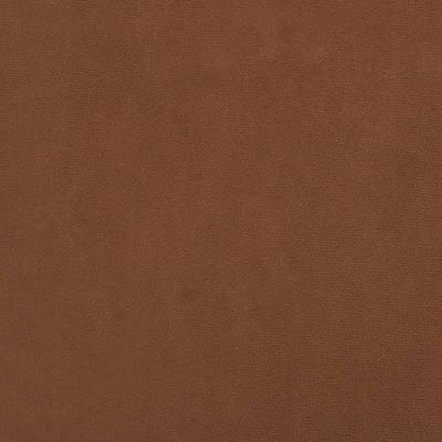 Hocker met opbergruimte rond fluweel bruin Hocker met opbergruimte rond fluweel bruin