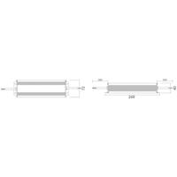 Deko Light IP, DIM CV LED-transformator Constante spanning 200 W 2700 mA - 8.30 A 24 V/DC 1 stuk(s) - thumbnail