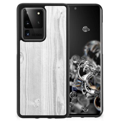 Samsung Galaxy S20 Ultra Grip Case White Wood
