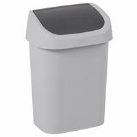 Curver Mistral afvalbak swing 25 liter soft grey - thumbnail