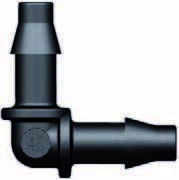 Koppelstukken voor 4 mm luchtslang - Knie