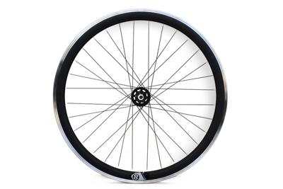 Origin8 Fixed Gear Achterwiel - Matt Zwart CNC Origin8 Fixed Gear Achterwiel - Matt Zwart CNC