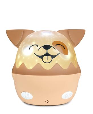 Draadloos muzikaal nachtlampje - BIGBEN - Hond - 360° projectie, 13 films, 8 melodieën, Afstandsbediening, USB-C batterij