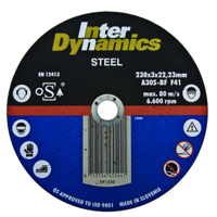 Inter Dynamics Doorslijpschijf 115mm Metaal - 391115 - thumbnail