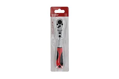 Gedore RED | R40170027 | Omschakelbare bitratel | 1/4" | met kniegewricht en schakelpal - R40170027 - thumbnail