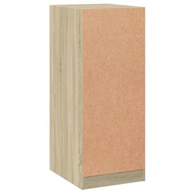 Kledingkast 48x41x102 cm bewerkt hout sonoma eikenkleurig