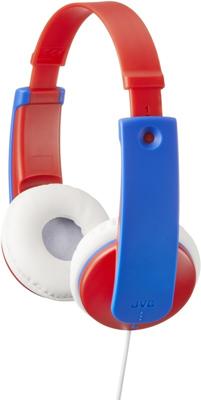HA-KD7-RNE JVC Kids TinyPhones Headphone Red/Blue
