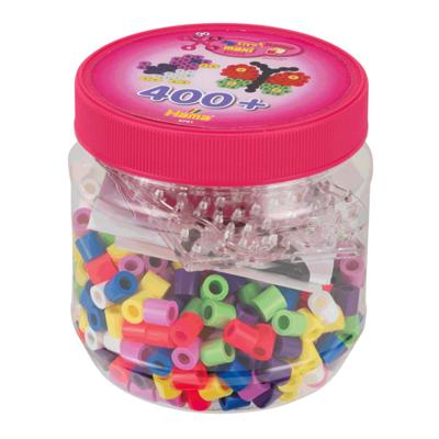 Hama strijkkralen Maxi in pot 400-delig