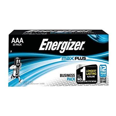 Energizer Max Plus Industrial AAA batterij (potlood) Alkaline 1.5 V 20 stuk(s) Energizer Max Plus Industrial AAA batterij (potlood) Alkaline 1.5 V 20 stuk(s)