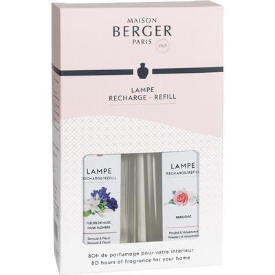 Lampe Berger Huisparfum Duoset - Musc Flowers & Paris Chic Lampe Berger Huisparfum Duoset - Musc Flowers & Paris Chic