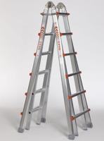 Waku Telescoopladder vouwladder 4x6 treden - 1413800103 - thumbnail