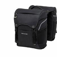 New Sportieve dubbele fietstas - r&k sports double racktime - heren - fiets - zwart - thumbnail