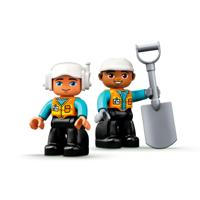 LEGO duplo - truck & graafmachine met rupsbanden constructiespeelgoed (10931) - thumbnail