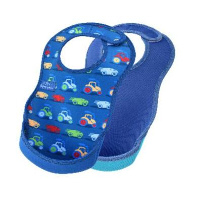 Bibetta slab blauw auto - set van 2 Bibetta slab blauw auto - set van 2