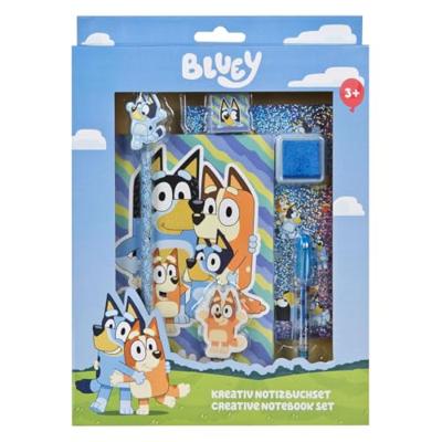 Undercover Notitieblok set bluey - 7dlg. Undercover Notitieblok set bluey - 7dlg.