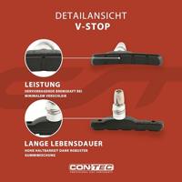 CONTEC remschoen "v-stop" ct brake shoes v-stop v-brake screw - thumbnail