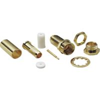 BKL Electronic 0409080 0409080 SMA-Reverse-connector Bus, recht 50 Ω 1 stuk(s) - thumbnail