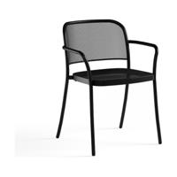 EMU Café tuinstoel met arm black - thumbnail