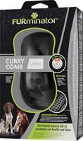 FURminator - rubberen borstel voor honden en paarden - L - thumbnail