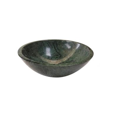 Saniclass Pesca Indian Green Waskom - 43x43x13.5cm - rond - marmer - groen BMSB-014 Saniclass Pesca Indian Green Waskom - 43x43x13.5cm - rond - marmer - groen BMSB-014