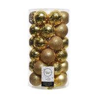 Kerstballen Decoris Goud Gouden 37 Onderdelen - thumbnail