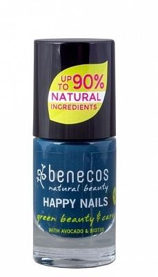 Benecos natural beauty Vegan nail polish nordic blue 20-free plantbased 5 Milliliter