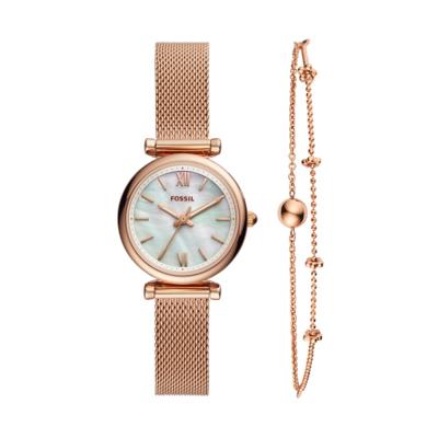 Horlogeband Fossil ES4443SET Roestvrij staal (RVS) Rosé 12mm Horlogeband Fossil ES4443SET Roestvrij staal (RVS) Rosé 12mm