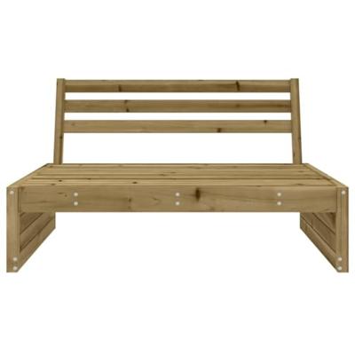 Tuinmiddenbank 120x80 cm gempregneerd grenenhout
