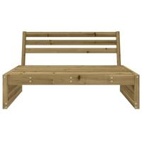 Tuinmiddenbank 120x80 cm gempregneerd grenenhout - thumbnail