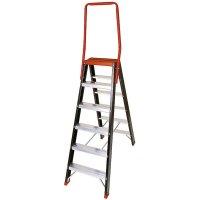 Altrex dubbel oploopbare trap - Taurus - TDO 4 - max. werkhoogte 2,95 m - 2 x 4 treden - thumbnail