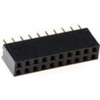 MPE-Garry 12 0094 000 66 - 10 polige PCB wire to board female header met 2,54 mm raster - thumbnail