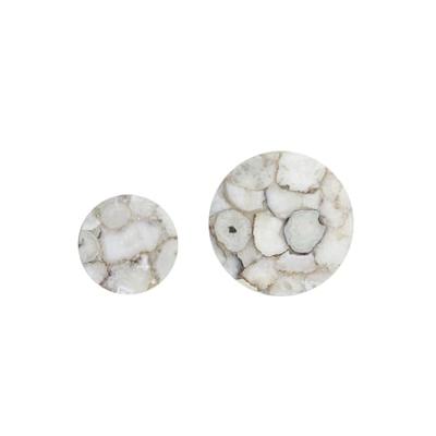Light & Living Bijzettafel 'Axat' Set van 2 stuks, agaat antiek brons Light & Living Bijzettafel 'Axat' Set van 2 stuks, agaat antiek brons